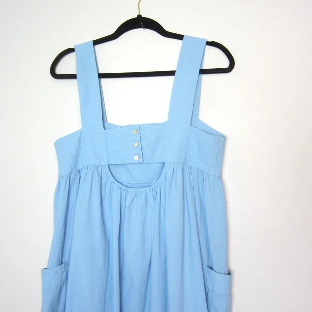 Madewell Cutout-back Empire Midi Dress - Picture 4 of 7